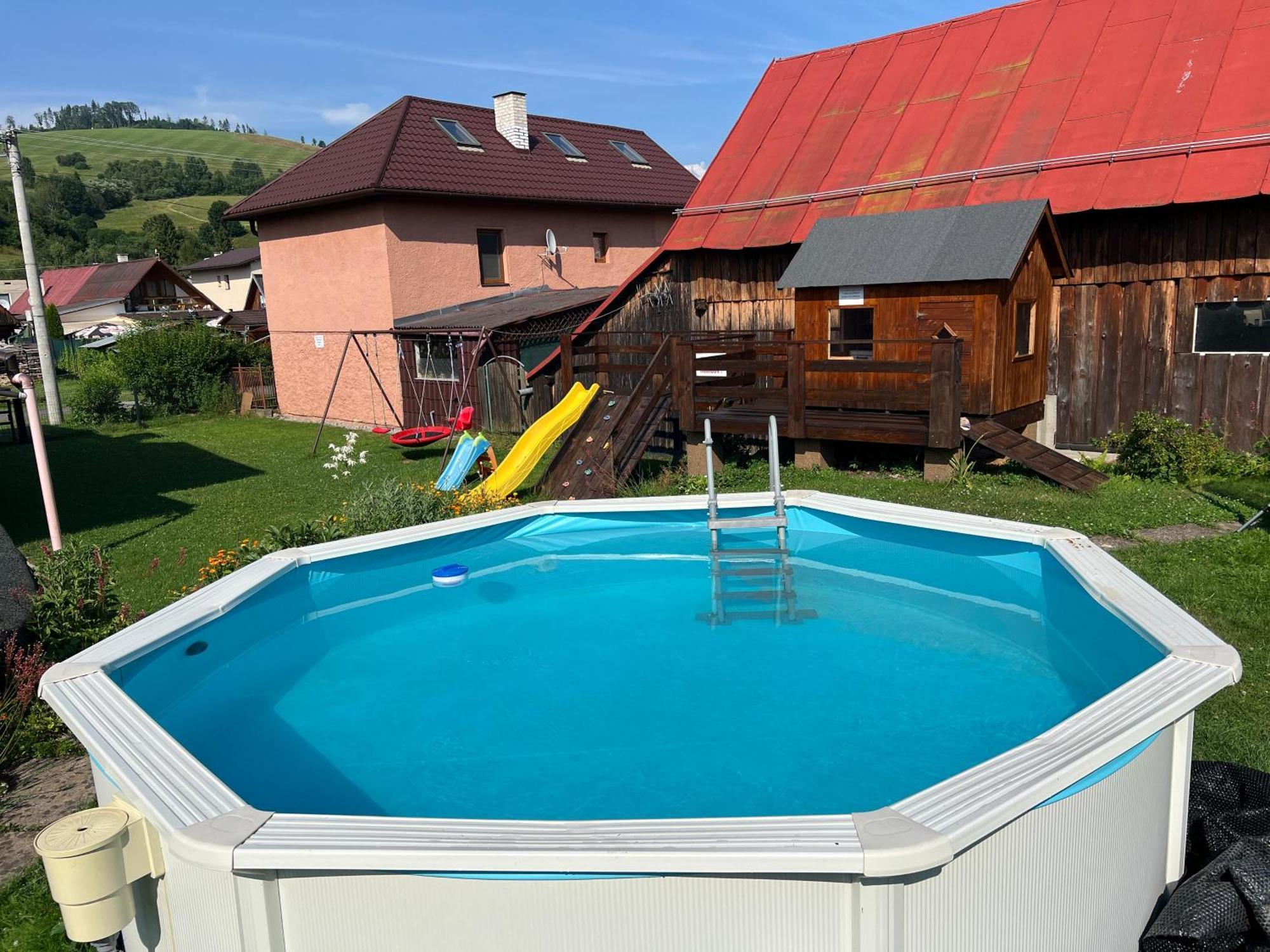 U deda a starkej Čierny Blh Exteriör bild